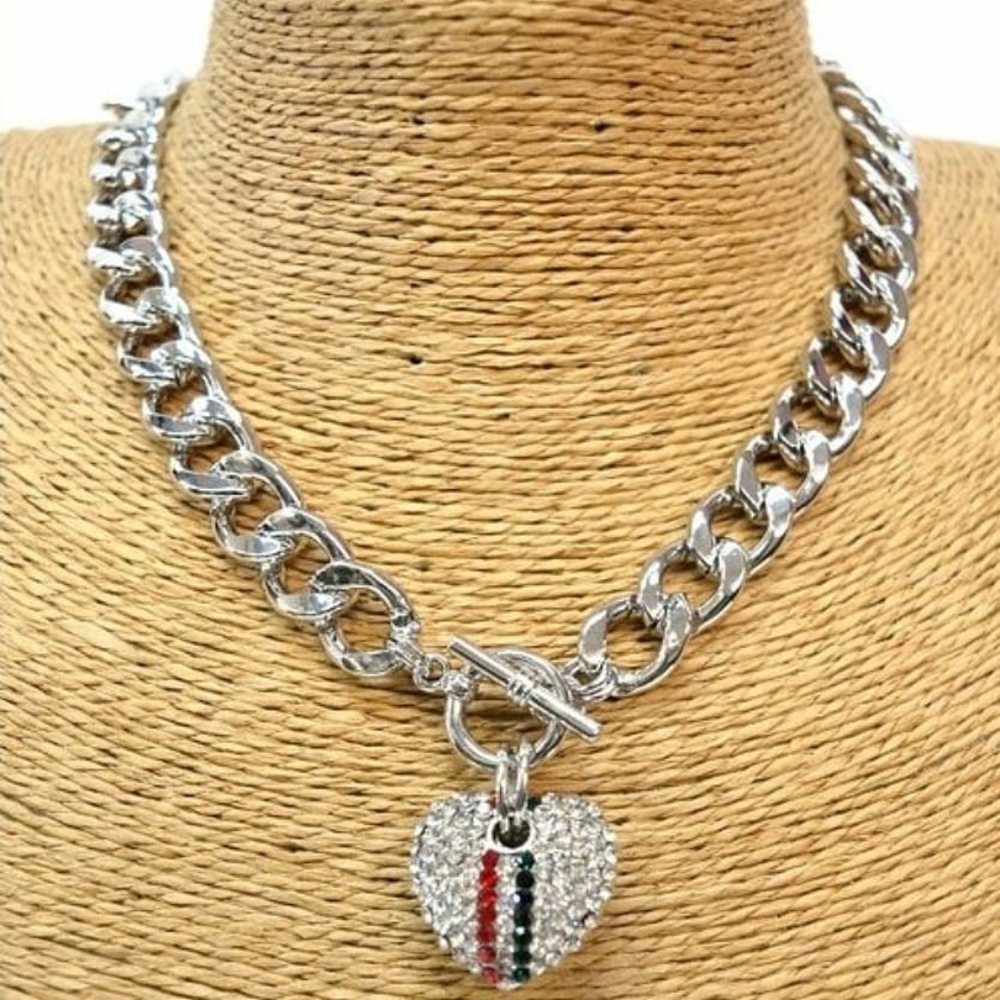 Silver Heart Necklace